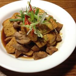 酱烧豆干鸡的做法[图]