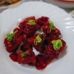 红麹酱烧鸡块的做法[图]