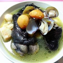 蒜头蚬鸡汤的做法[图]