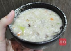 鲭鱼冬菇粥的做法图解11