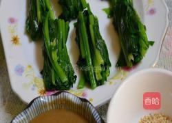 芝麻酱波菜的做法图解5