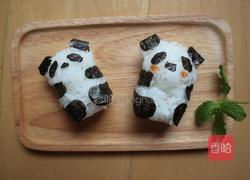 一口可爱圆仔饭团的做法图解8