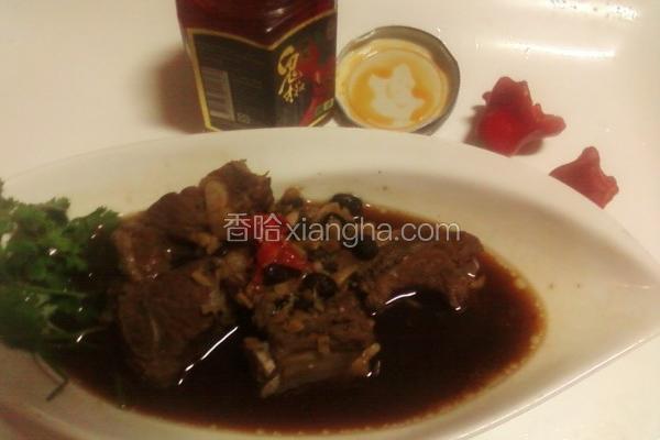 红烧豆鼓蒸小排