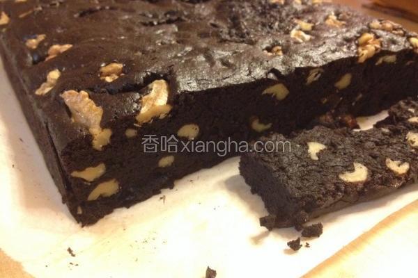 美式核桃布朗尼