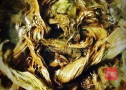 ㄚ嬷梅菜炒年糕的做法图解1