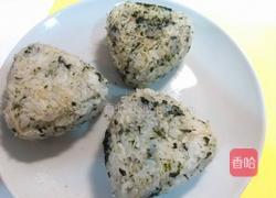 吻仔鱼海苔饭团的做法图解5