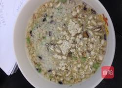 冬菇鱼松粥的做法图解4