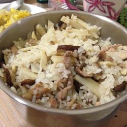 笋香肉丝菜饭的做法[图]