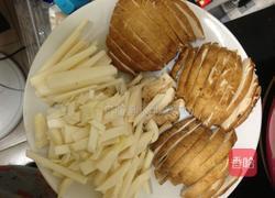 笋香肉丝菜饭的做法图解1