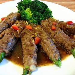 黑胡椒肉卷的做法[图]
