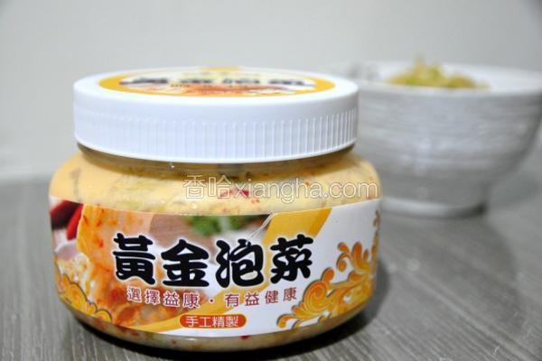 黄金泡菜炒泡面