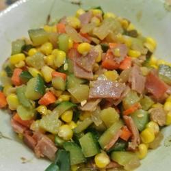 三色炒的做法[图]