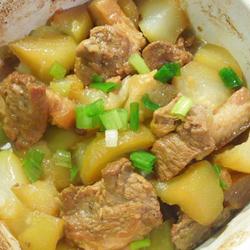 蒲瓜烧肉的做法[图]