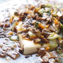 甘甜梅干菜烩豆腐的做法[图]