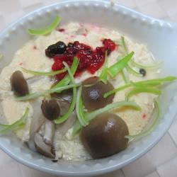 红润酿豆腐蒸蛋的做法[图]