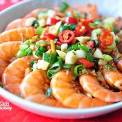 香辣奶油豆酥虾的做法[图]