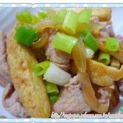 豆腐炒肉丝的做法[图]