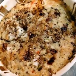 蒜香鸡茸蒸饭的做法[图]
