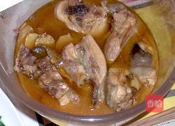 彩头炖麻油鸡的做法图解2