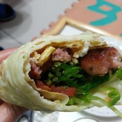 豌豆苗卷饼的做法[图]