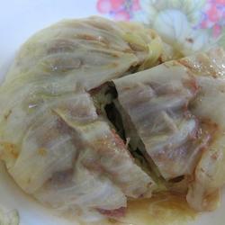 牛肉高丽菜夹心肉的做法[图]