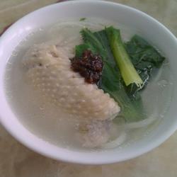 蔬菜鸡汤面佐香葱的做法[图]
