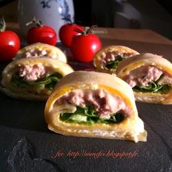 酥皮起司鲔鱼蛋饼的做法[图]