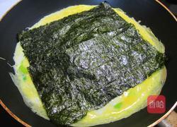 香肠海苔蛋卷的做法图解4