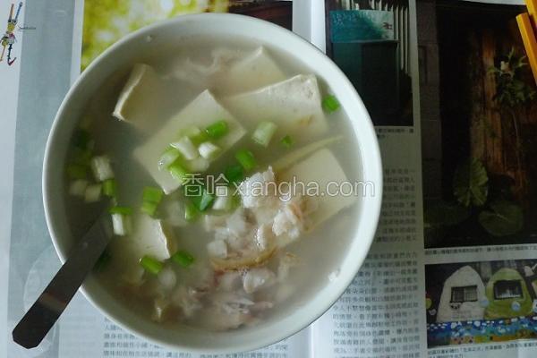 赤鯮豆腐鲜泡饭