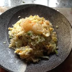 虾仁菜脯蛋炒饭的做法[图]