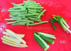 清炒四季豆的做法图解1