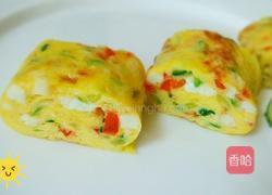 多彩蛋卷的做法图解7