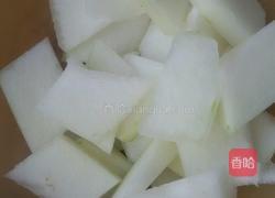 羊肉丸子氽冬瓜。的做法图解6