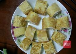 芦笋色拉蛋卷的做法图解3