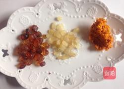 黄金耳雪莲子炖桃胶的做法图解1