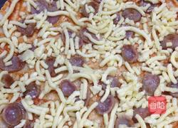 台湾香肠披萨的做法图解3