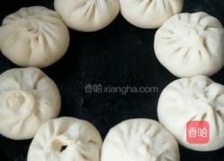雪里蕻馅生煎包。的做法图解9