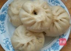 雪里蕻馅生煎包。的做法图解12