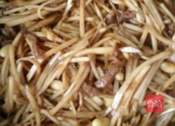 肉丝炒芥菜疙瘩。的做法图解7