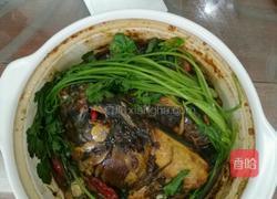 干锅鱼头的做法图解7