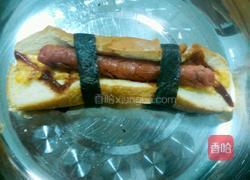紫菜香肠包的做法图解5
