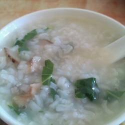 花菇小白菜猪骨粥的做法[图]