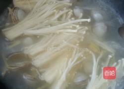 煲白蛤汤的做法图解5