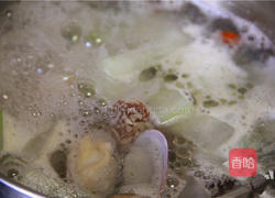 花蛤冬瓜汤的做法图解7