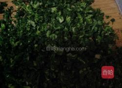荠菜肉包子的做法图解4
