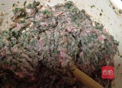 荠菜肉包子的做法图解5