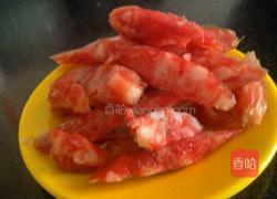 腊肉炒荷兰豆的做法图解2