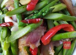 芦笋炒腊肉的做法图解9
