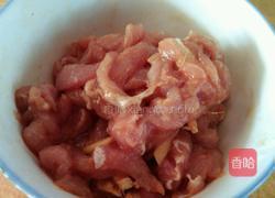 肉丝炒蒜台的做法图解2