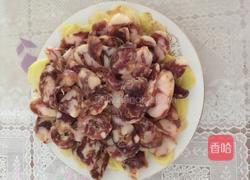 清蒸香肠土豆片的做法图解3